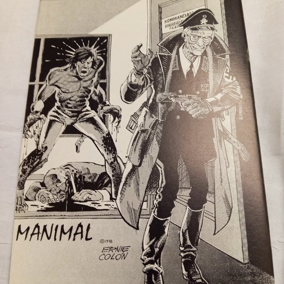 Manimal No. 1 1986 by Renegade Press Comic Book - Picture 6 of 10